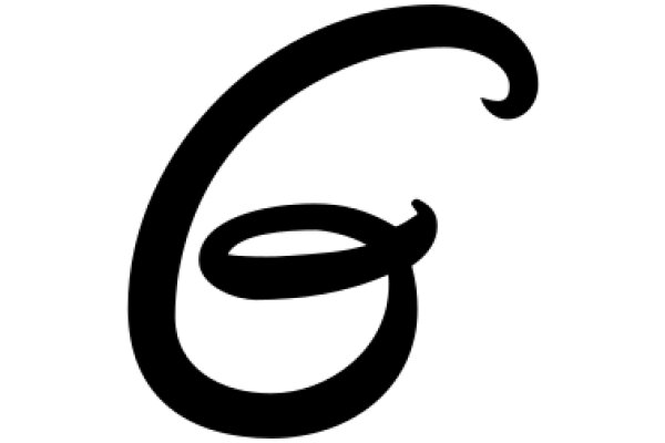 Stylized Letter 'G' with a Curve