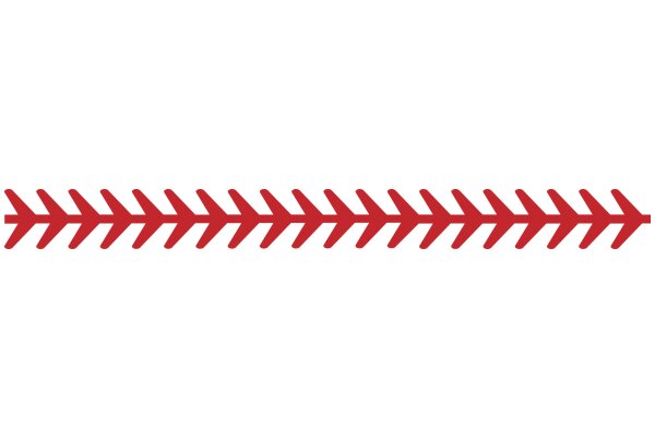 Vivid Red Stripes Against a Black Background