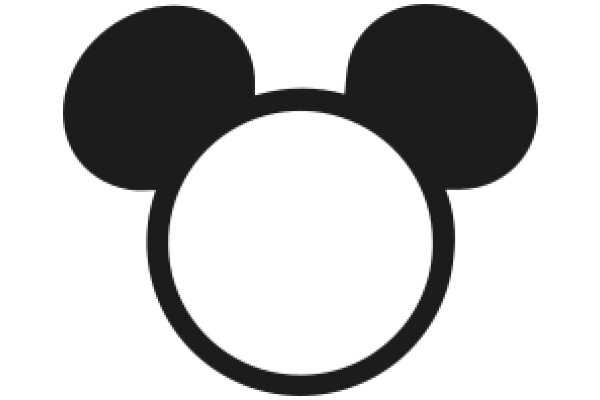 Simplistic Mickey Mouse Icon