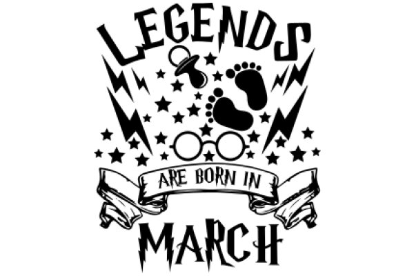 A Stylish Poster for a March of Legends Birthday Celebration