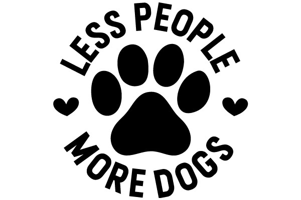 Emblem of Inclusivity: A Symbol of Less People, More Dogs