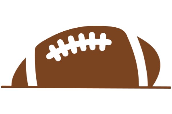 A Classic Symbol of Football: A Brown Football Logo