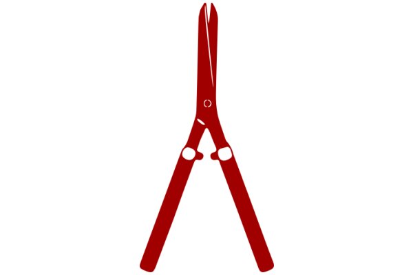 Red Pliers with a White Circle on the Handle