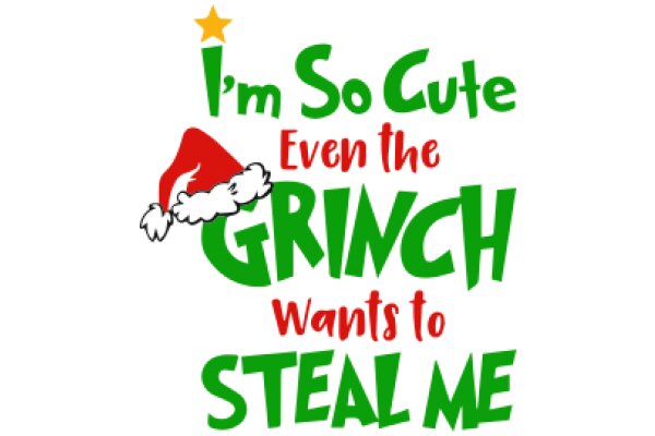 Holiday Greeting: A Festive Message from Grinch to Santa