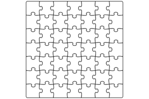 Puzzle of Connected Pieces