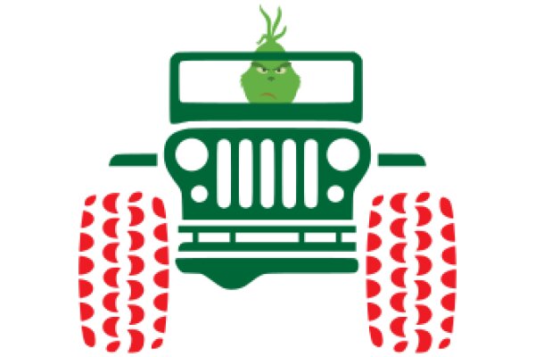 A Whimsical Journey with a Jeep and a Grumpy Vegetable