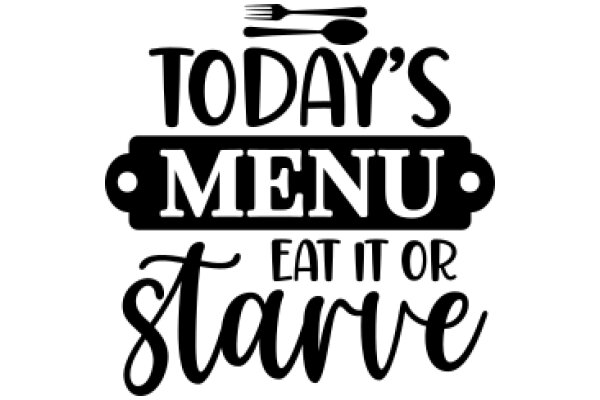 Today's Menu: Eat It or Starve