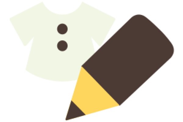 A Playful Pencil and Shirt Icon