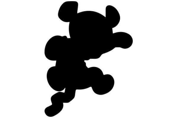 Silhouette of a Cartoon Character