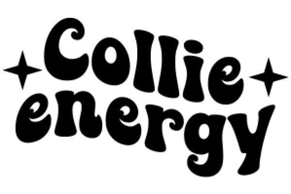 Stylized Logo for 'Collie Energy' with a Starburst Design