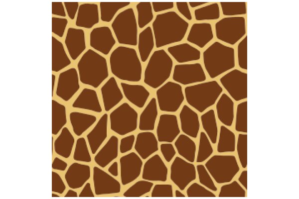 Brown Textured Background with Geometric Shapes