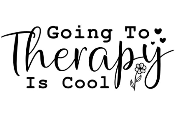 Going to Therapy Is Cool: A Graphic Design