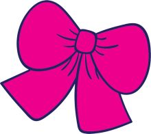 Vibrant Pink Bow with a Soft Touch