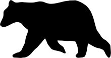 Silhouette of a Bear: A Simple yet Powerful Symbol