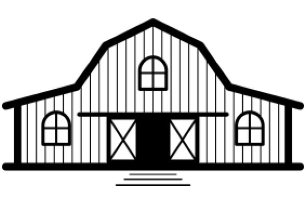 Simplistic Illustration of a Barn