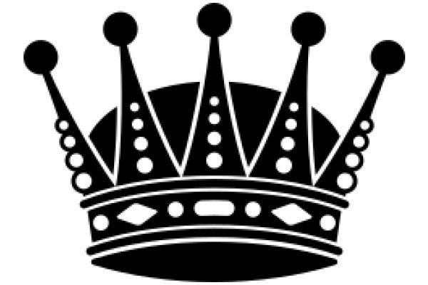 Monochrome Crown Icon: A Symbol of Royalty and Power