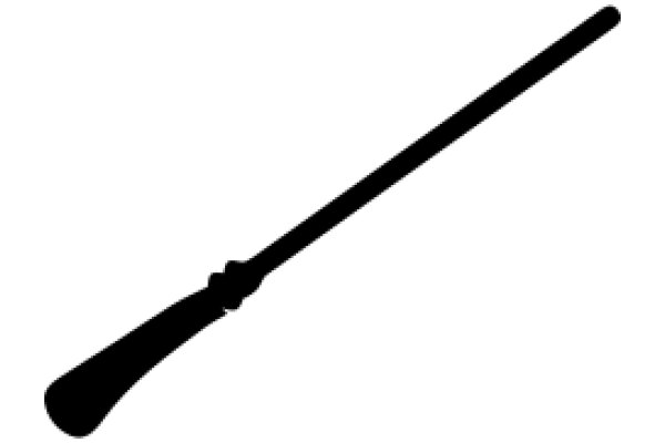 A Solitary Wand in a White Background