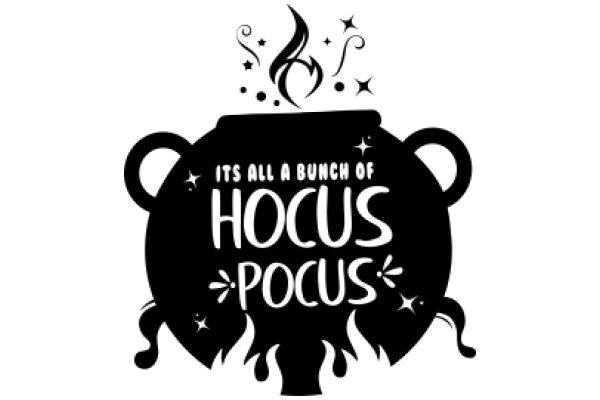 A Festive Halloween Logo: 'It's All a Bunch of Hocus Pocus'