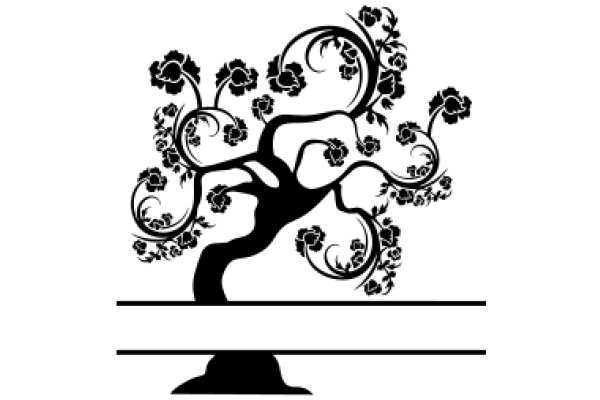 Elegant Floral Tree Design