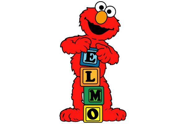 Elmo's Colorful Adventure: A Journey Through the Alphabet