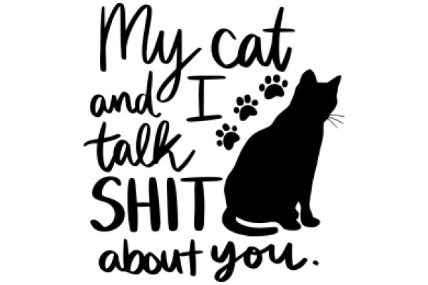 My Cat and I Talk Shit About You.