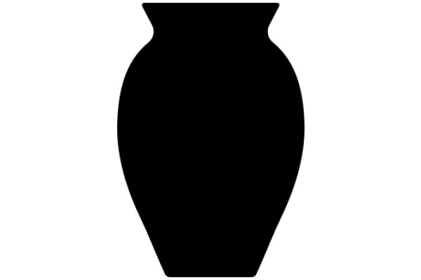 A Simple Black Vase