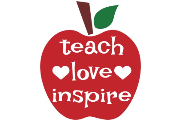 Inspiring Apple: A Symbol of Education and Love