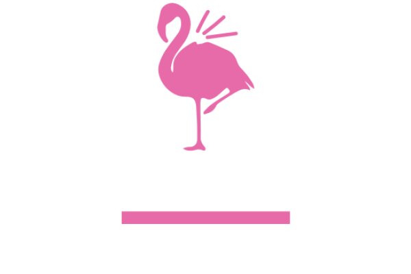 Flamingo Icon with a Pink Background