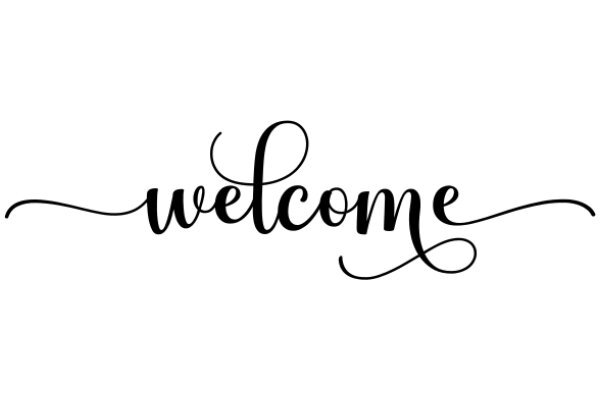 Welcome: A Simple, Elegant Sign