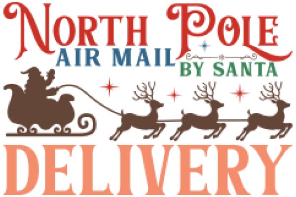 North Pole Air Mail Delivery: A Festive Holiday Greeting