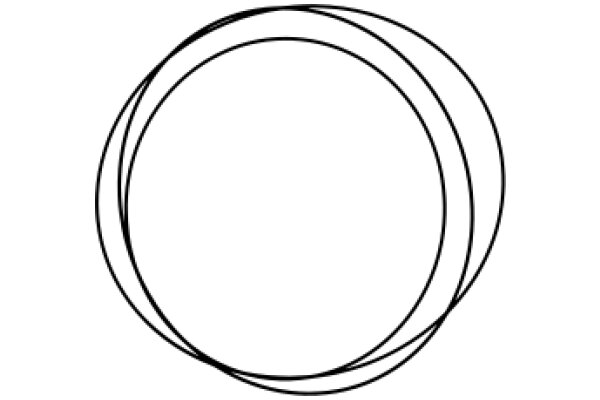 Simplicity in Design: ACircle with Curved Lines