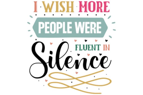 Wishing for More People to Speak Fluent in Silence