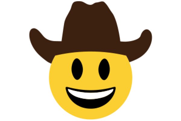 Emotional Cowboy Smile Emoji