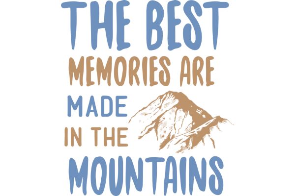 The Best Memories Are Made in the Mountains