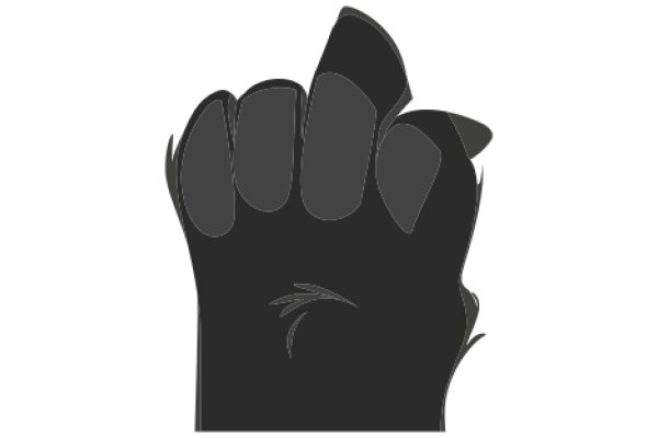 A Silhouette of a Paw, Ready for Action