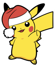 Pikachu's Festive Holiday Greeting