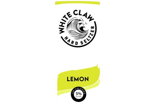 Lemon-Flavored Hard Seltzer: White Claw Hard Seltzer