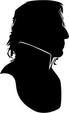 Silhouette of a Man in a Suit