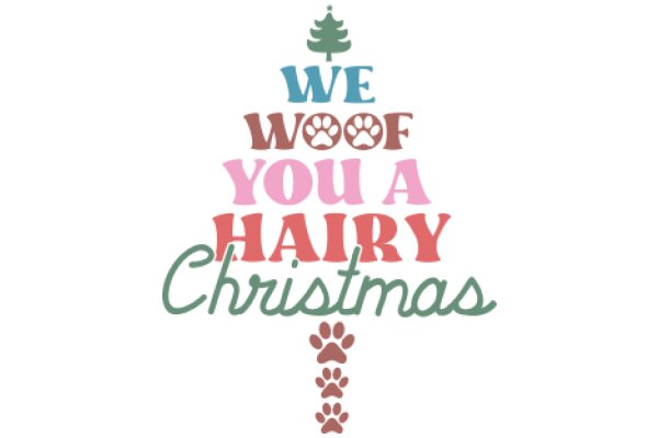 We Woof You a Hair-Raising Christmas: A Festive Greeting from Our Canine Friends