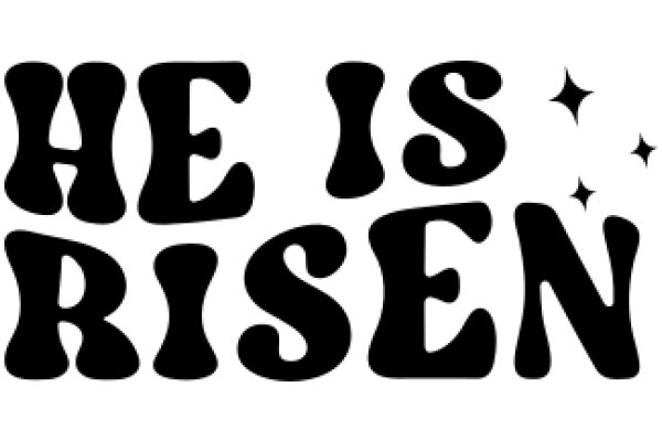 He Is Risen: A Graphic Design of a Religious Message