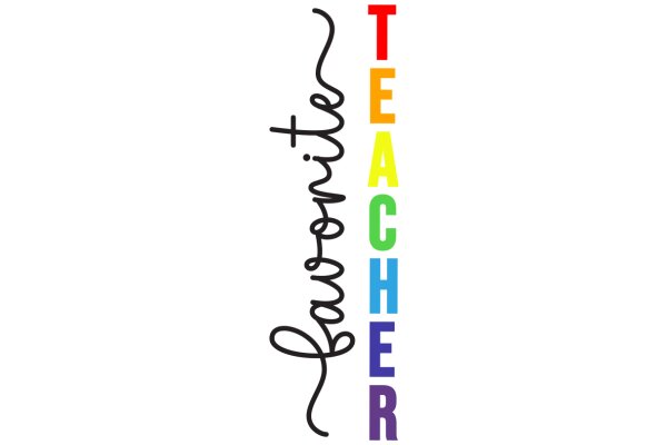 A Colorful Tribute to Teachers and Writers