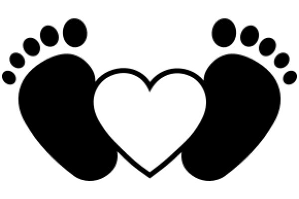 Footprint Heart Logo