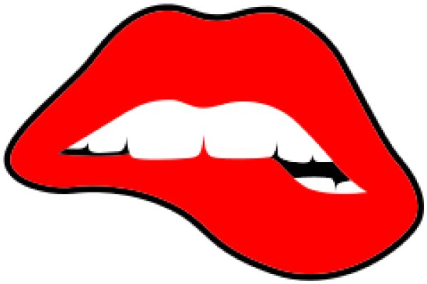 Vivid Red Lipstick Logo