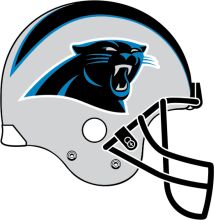 Carolina Panthers Football Helmet