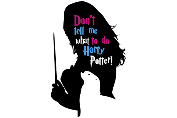 Harry Potter Silhouette: A Playful Tribute to the Iconic Character