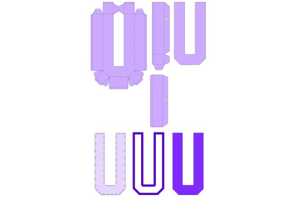 Purple Alphabet: A Collection of Unique and Stylish Letter Designs