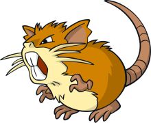 A Whimsical Illustration of a Brown Mouse with a Big Smile