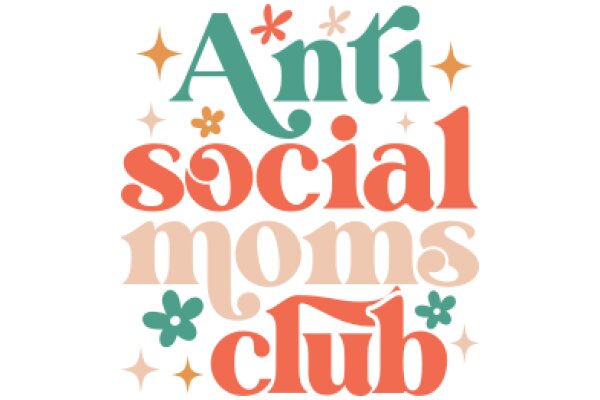 Anti-Social Moms Club: A Graphic Design