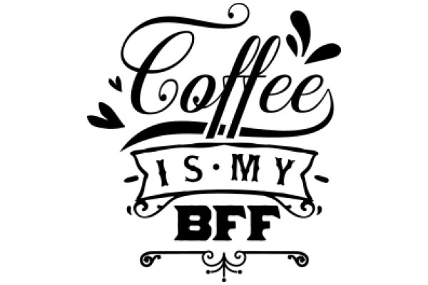 Coffee Is My BFF: A Illustration Celebrating the Love for Coffee