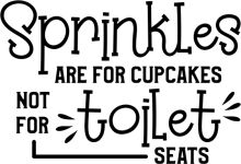 Springles: Not for Cupcakes, Toilet Seats